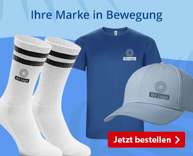Sportbekleidung mit Logo bedrucken
