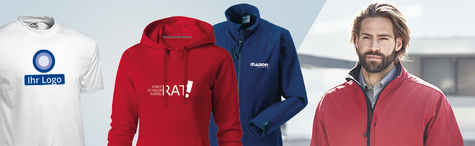 Bekleidung mit Firmenlogo bei BETTMER - erfolgreiche Werbeartikel