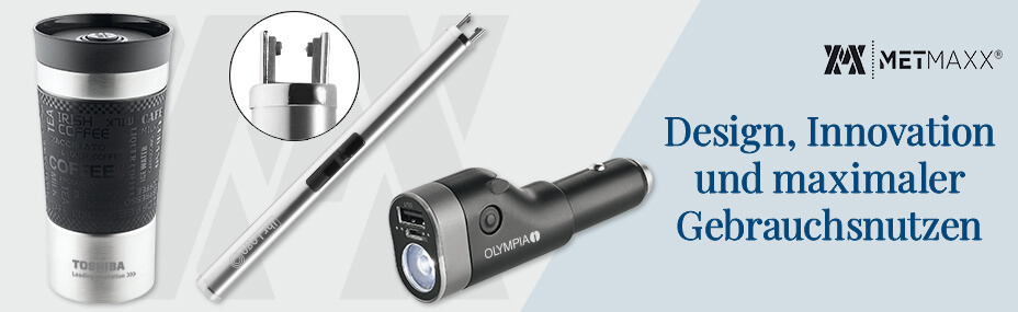 Metmaxx Design und Innovation - Erfolgreiche Werbeartikel im BETTMER Onlineshop