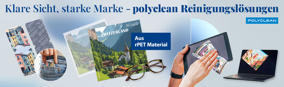 Werbeartikel von Polyclean online bestellen bei BETTMER – Erfolgreiche Werbeartikel