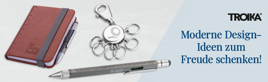 Hochwertige Troika Schlüsselanhänger& Büroaccessoires - Erfolgreiche Werbeartikel im BETTMER Onlineshop