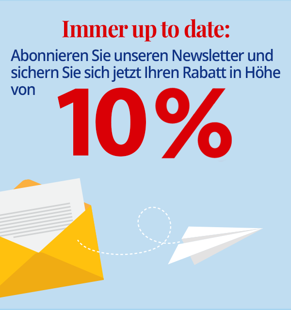10 Prozent Rabatt bei Newsletteranmeldung bei BETTMER – Erfolgreiche Werbeartikel 