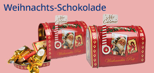 Weihnachts-Schokolade mit Logo bedrucken bei BETTMER – Erfolgreiche Werbeartikel