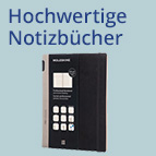 Hochwertige Notizbücher mit Logo bedrucken bei BETTMER - Erfolgreiche Werbeartikel