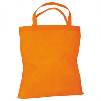 Joytex® Vliestasche Textile mit kurzen Henkeln, Orange Joytex® Vliestasche Textile mit kurzen Henkeln, Orange