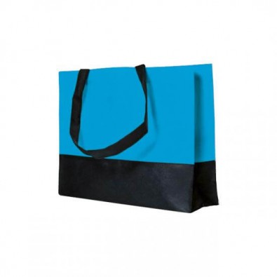 Joytex® Vlies-Umhängetasche, Hellblau/Schwarz Joytex® Vlies-Umhängetasche, Hellblau/Schwarz