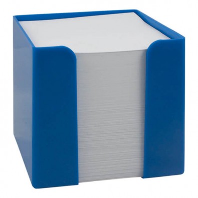 Werbe-Set: 108 Zettelboxen inkl. Bedruckung, Blau Werbe-Set: 108 Zettelboxen inkl. Bedruckung, Blau