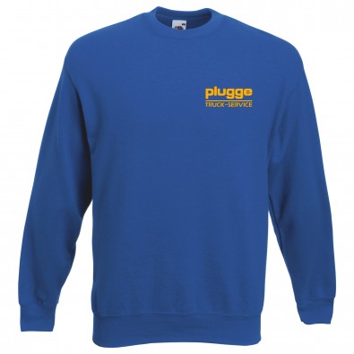 Original Fruit of the Loom® Set-In Sweat-Shirt, Royalblau, L Original Fruit of the Loom® Set-In Sweat-Shirt, Royalblau, L