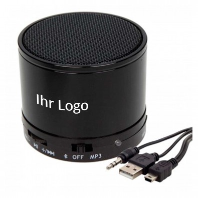 Bluetooth-/MP3-Lautsprecher Soundbox, schwarz Bluetooth-/MP3-Lautsprecher Soundbox, schwarz