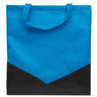 Vliestasche Arrow, Hellblau/Schwarz Vliestasche Arrow, Hellblau/Schwarz