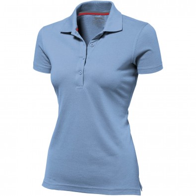 Original Slazenger Damen Polo-Shirt Advantage Light Blue | S Original Slazenger Damen Polo-Shirt Advantage Light Blue | S