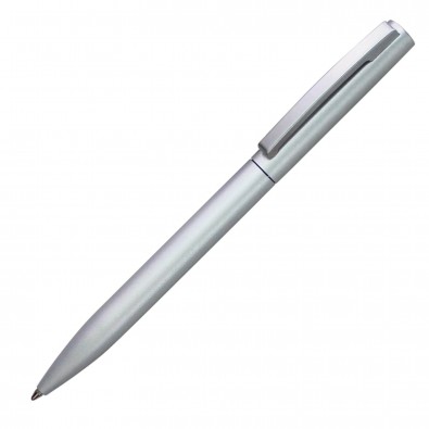 Metall-Drehkugelschreiber MUNA, Silber Metall-Drehkugelschreiber MUNA, Silber