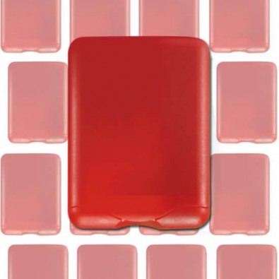 Werbe-Set: 60 Teile VitaCard Pflaster-Set, Rot/Frosted Werbe-Set: 60 Teile VitaCard Pflaster-Set, Rot/Frosted