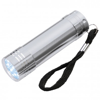 Aluminium-LED-Lampe, Silber Aluminium-LED-Lampe, Silber