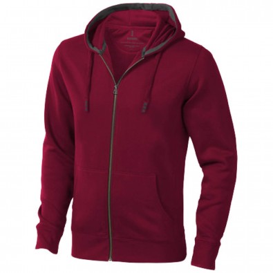Arora Kapuzensweatjacke, bordeaux, XXL Arora Kapuzensweatjacke, bordeaux, XXL