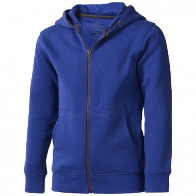 Arora Kinder-Kapuzenpullover mit durchgehendem Reißverschluss, blau, 104 Arora Kinder-Kapuzenpullover mit durchgehendem Reißverschluss, blau, 104