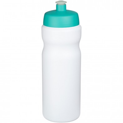 Baseline® Plus 650 ml Sportflasche, weiss,aquablau Baseline® Plus 650 ml Sportflasche, weiss,aquablau