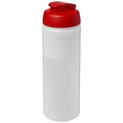 Baseline® Plus 750 ml Flasche mit Klappdeckel, transparent,rot Baseline® Plus 750 ml Flasche mit Klappdeckel, transparent,rot