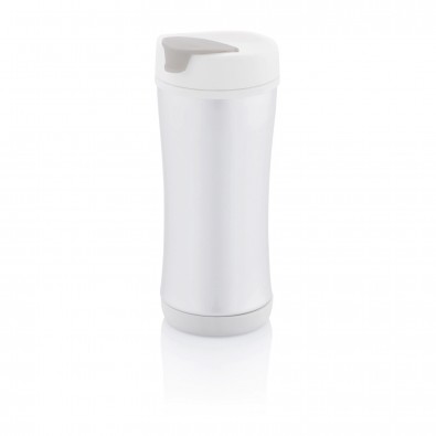 Boom Eco Becher, weiß,grau Boom Eco Becher, weiß,grau