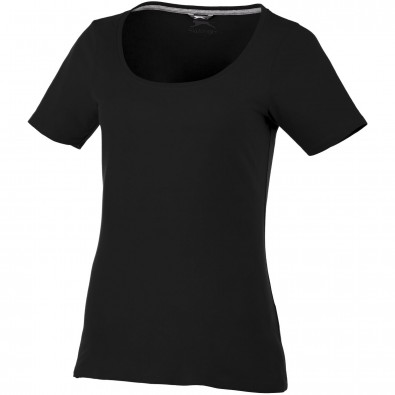 Bosey T-Shirt mit weitem Rundhalsausschnitt für Damen, schwarz, M Bosey T-Shirt mit weitem Rundhalsausschnitt für Damen, schwarz, M