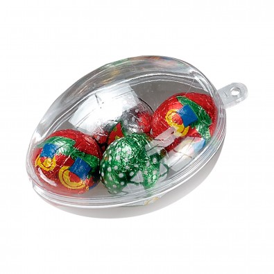 Deko-Dose Mini-Ei, transparent Deko-Dose Mini-Ei, transparent