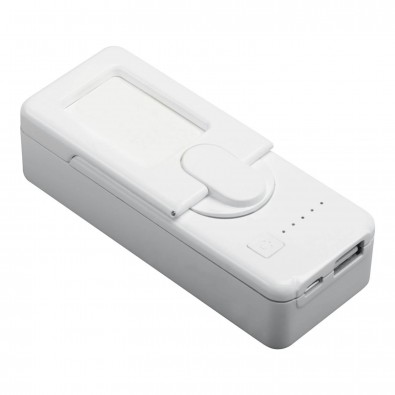 Dynamo-Ladegerät LOLLIBLOCKS-TRAVEL BATTERY IV, 2200 mAh, weiß Dynamo-Ladegerät LOLLIBLOCKS-TRAVEL BATTERY IV, 2200 mAh, weiß