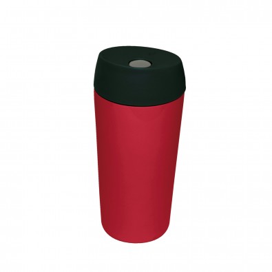 Edelstahl-Isolierbecher Style, rot glänzend Edelstahl-Isolierbecher Style, rot glänzend