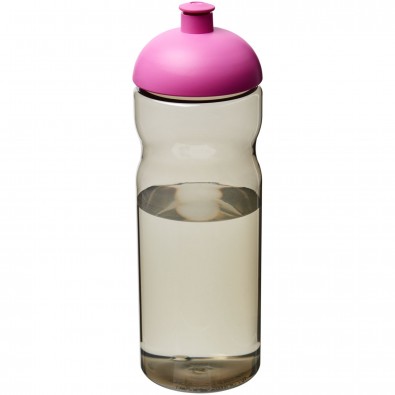 H2O Eco 650 ml Sportflasche mit Stülpdeckel, kohle,magenta H2O Eco 650 ml Sportflasche mit Stülpdeckel, kohle,magenta