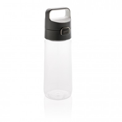 Hydrate auslaufsichere Tritanflasche, transparent, anthrazit Hydrate auslaufsichere Tritanflasche, transparent, anthrazit