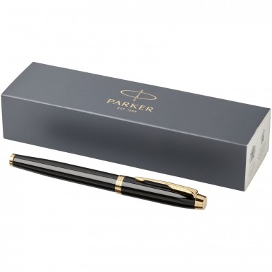 Parker Tintenroller IM, schwarz,gold Parker Tintenroller IM, schwarz,gold