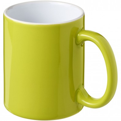 Java 330 ml Keramiktasse, limone,weiss Java 330 ml Keramiktasse, limone,weiss