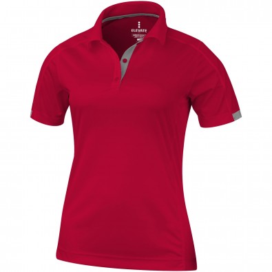 ELEVATE Damen Poloshirt Kiso cool fit, rot, XS ELEVATE Damen Poloshirt Kiso cool fit, rot, XS