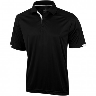 ELEVATE Herren Poloshirt Kiso cool fit, schwarz, XL ELEVATE Herren Poloshirt Kiso cool fit, schwarz, XL