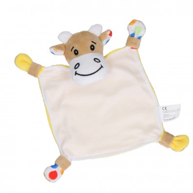 Kuscheltuch "Cuddle", Kuh, mehrfarbig Kuscheltuch "Cuddle", Kuh, mehrfarbig