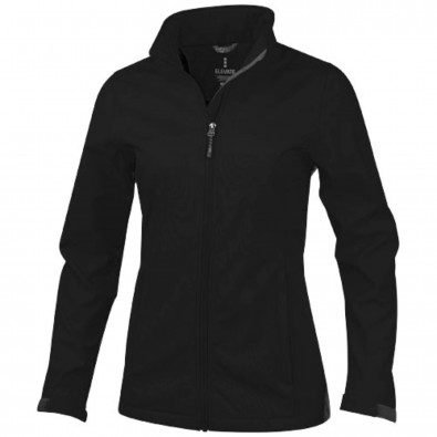 Maxson Damen Softshell Jacke, schwarz, S Maxson Damen Softshell Jacke, schwarz, S