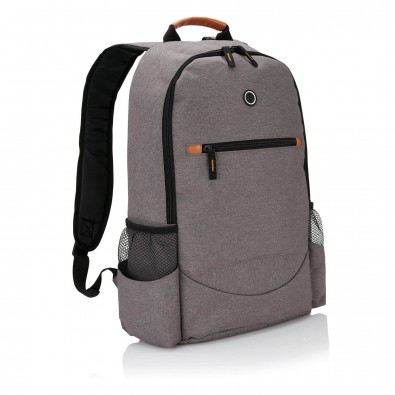 Modischer Duo Tone Rucksack PVC frei, grau Modischer Duo Tone Rucksack PVC frei, grau