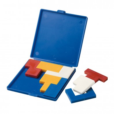 Motivpuzzle "Einstein", standard-blau PP Motivpuzzle "Einstein", standard-blau PP