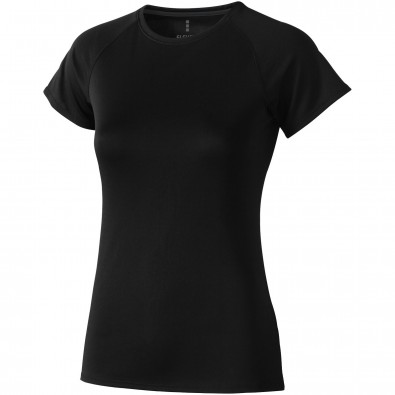 ELEVATE Damen T-Shirt Niagara cool fit, schwarz, L ELEVATE Damen T-Shirt Niagara cool fit, schwarz, L