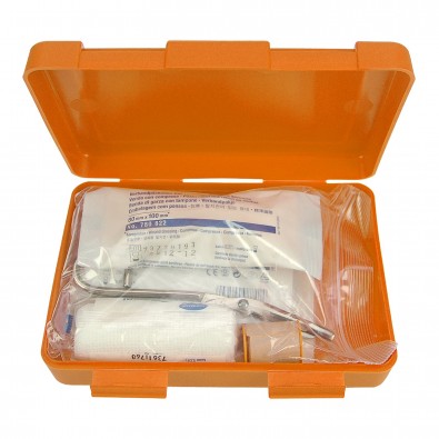 Notfall-Set Box, groß, trend-orange PP Notfall-Set Box, groß, trend-orange PP
