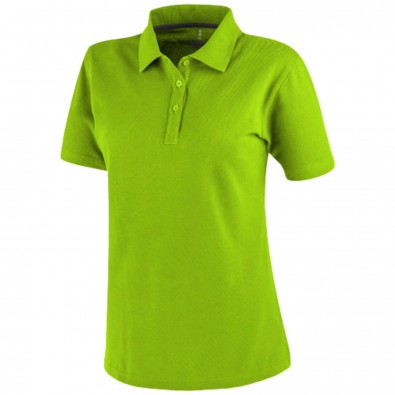 Primus Poloshirt für Damen, apfelgrün, S Primus Poloshirt für Damen, apfelgrün, S