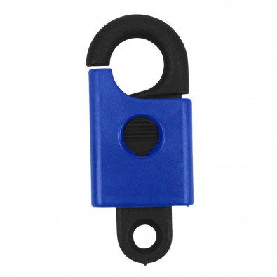 Schlüsselanhänger Safety, schwarz/blau Schlüsselanhänger Safety, schwarz/blau
