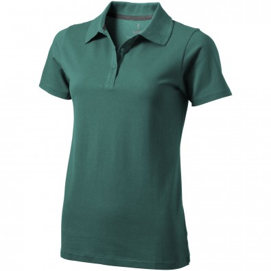 ELEVATE Damen Poloshirt Seller, waldgrün, S ELEVATE Damen Poloshirt Seller, waldgrün, S