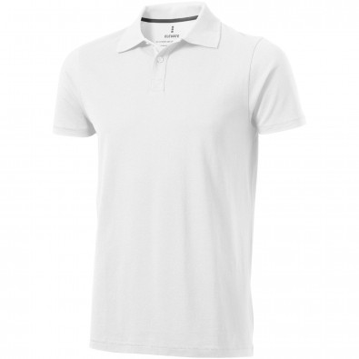 ELEVATE Herren Poloshirt Seller, weiß, L ELEVATE Herren Poloshirt Seller, weiß, L