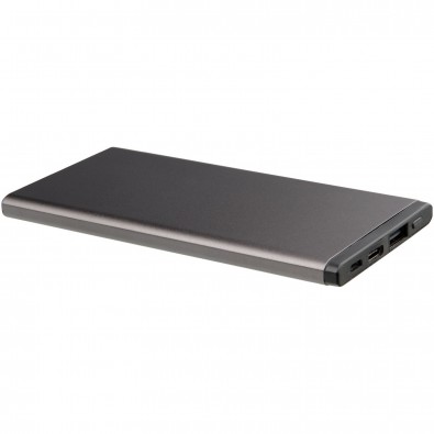Torque 5000 MAH Powerbank mit Typ C, grau Torque 5000 MAH Powerbank mit Typ C, grau