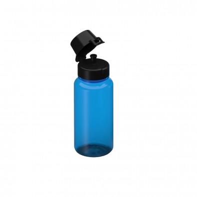 Tritan Trinkflaschen, 0,4 l, transparent-blau Tritan Trinkflaschen, 0,4 l, transparent-blau