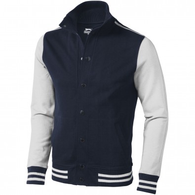 Varsity College Jacke unisex, navy,offwhite, M Varsity College Jacke unisex, navy,offwhite, M