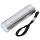 Aluminium-LED-Lampe, Silber Aluminium-LED-Lampe, Silber