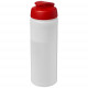 Baseline® Plus 750 ml Flasche mit Klappdeckel, transparent,rot Baseline® Plus 750 ml Flasche mit Klappdeckel, transparent,rot