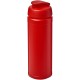 Baseline® Plus grip 750 ml Sportflasche mit Klappdeckel, rot Baseline® Plus grip 750 ml Sportflasche mit Klappdeckel, rot
