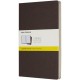 MOLESKINE® Notizbuch Cahier Journal L, kariert, coffee brown MOLESKINE® Notizbuch Cahier Journal L, kariert, coffee brown